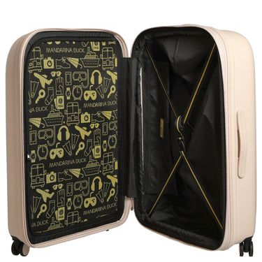 Mandarina Duck Logoduck+ - 4-Rollen-Trolley 74 cm L erw. (white mocha) - Ansicht 6