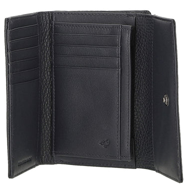 Mandarina Duck Mellow Leather - Geldbörse 10cc 14 cm (dress blue) - Markenkoffer