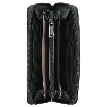 Mandarina Duck Mellow Leather - Geldbörse 12cc 19 cm (scarab) - Markenkoffer