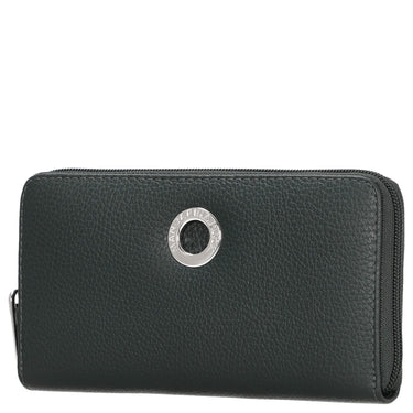 Mandarina Duck Mellow Leather - Geldbörse 12cc 19 cm (scarab) - Markenkoffer
