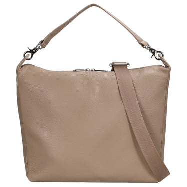Mandarina Duck Mellow Leather Hobo - Schultertasche 33 cm (warm taupe) - Ansicht 4