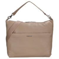 Mandarina Duck Mellow Leather Hobo - Schultertasche 33 cm (warm taupe)