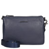 Mandarina Duck Mellow Leather Pochette - Bolso de Noche 23 cm (color: azul vestido)
