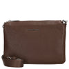 Mandarina Duck Mellow Leather Pochette - Bolso de Noche 23 cm (color: mole)
