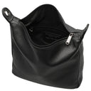 Mandarina Duck Mellow Leather - Schultertasche 28 cm (nero) - Ansicht 6