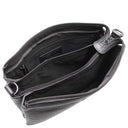 Mandarina Duck Mellow Leather - Umhängetasche 28 cm (nero) - Ansicht 6