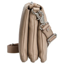 Mandarina Duck Mellow Leather - Umhängetasche 28 cm (warm taupe) - Markenkoffer