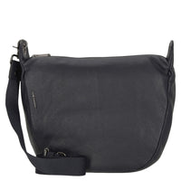 Mandarina Duck Mellow Leather - Umhängetasche 34 cm (dress blue) - Markenkoffer