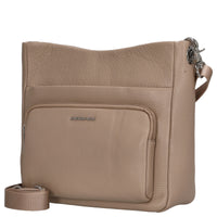 Mandarina Duck Mellow Leather - Umhängetasche M 30 cm (warm taupe) - Ansicht 2