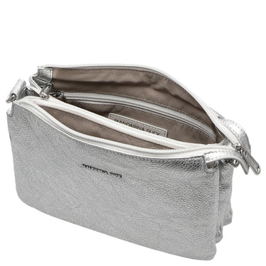 Mandarina Duck Mellow Metal Pochette - Abendtasche 23 cm (silver) - Markenkoffer