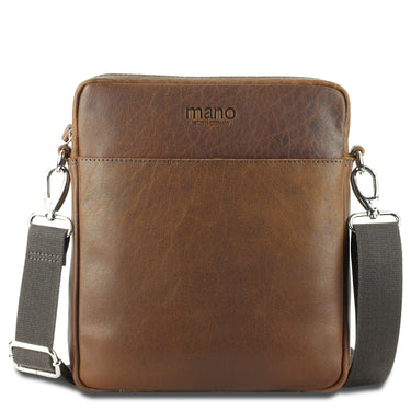Mano Don Paolo - Umhängetasche 25.5 cm (braun) - Markenkoffer