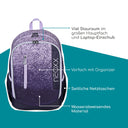 Neoxx FLOW - Schulrucksack 42.5 cm (Glitterally perfect) - Markenkoffer