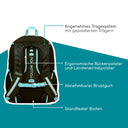 Neoxx FLOW - Schulrucksack 42.5 cm (Queen of the nite) - Markenkoffer