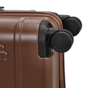 NINETYGO Modern - 4 - Rollen - Kabinentrolley S 55 cm (braun) - Markenkoffer