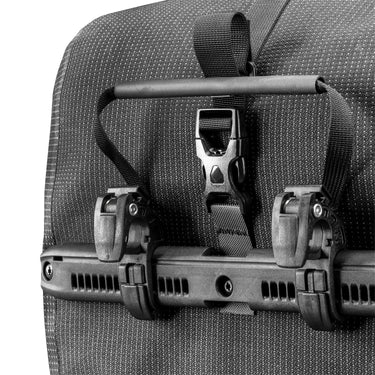 Ortlieb Back - Roller High - Vis - Rolltop Hinterradtasche 42 cm (black reflective) - Markenkoffer