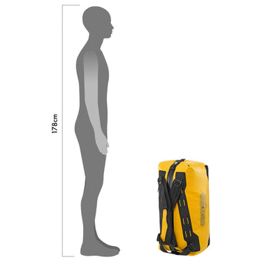 Ortlieb Duffle 60 - Reisetasche/ Rucksack 58 cm (yellow black) - Ansicht 10
