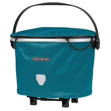 Ortlieb Up - Town Rack 17.5 - Korb 38 cm (petrol) - Markenkoffer