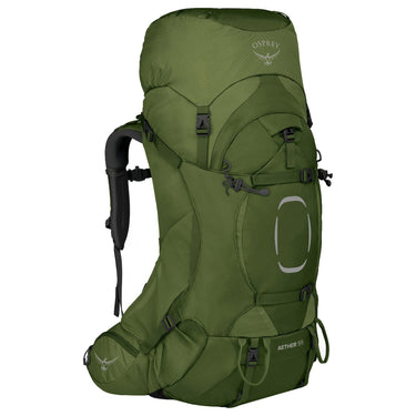 Osprey Aether 55 S/M - Trekkingrucksack 78 cm (garlic mustard green, S/M) - Markenkoffer
