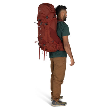 Osprey Aether 65 S/M - Trekkingrucksack (deep ahorn red) - Ansicht 5