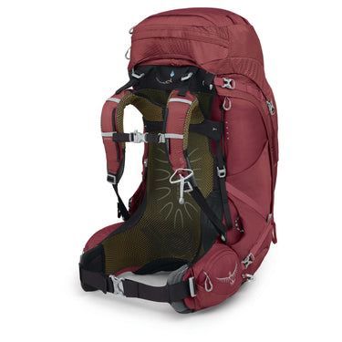 Osprey Aura AG 65 Women WXS/S - Trekkingrucksack 82 cm (berry sorbet red) - Markenkoffer