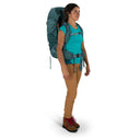 Osprey Renn 50 Women - Trekkingrucksack 70 cm (cascade blue/melon orange) - Ansicht 4