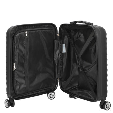 Paradise by CHECK.IN Kingston - 4 - Rollen - Kabinentrolley 55 cm (schwarz) - Markenkoffer