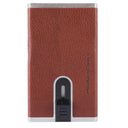 Piquadro Black Square - Kreditkartenetui 5cc 10 cm (brown) - Markenkoffer
