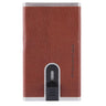 Piquadro Black Square - Kreditkartenetui 5cc 10 cm (brown) - Markenkoffer