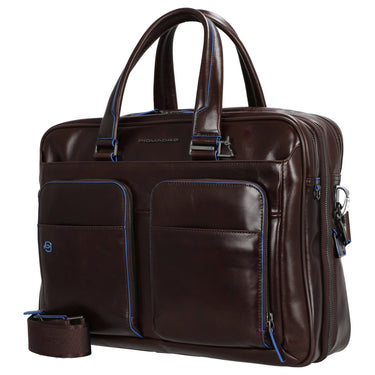 Piquadro Blue Square - Aktentasche 15" 41 cm erw. (mahogany) - Markenkoffer