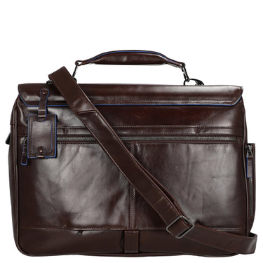 Piquadro Blue Square - Aktentasche 15" 43 cm (mahogany) - Markenkoffer