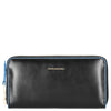 Piquadro Blue Square - Cartera de mujer 18 cm RFID (black)