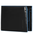 Piquadro Blue Square - Herrengeldbörse 11 cm (black) - Markenkoffer