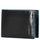 Piquadro Blue Square - Herrengeldbörse 4cc 12.5 cm (black) - Markenkoffer