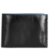 Piquadro Blue Square - Cartera de hombre 4cc 12,5 cm (black)