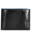 Piquadro Blue Square - Herrengeldbörse 4cc 12.5 cm (black) - Markenkoffer