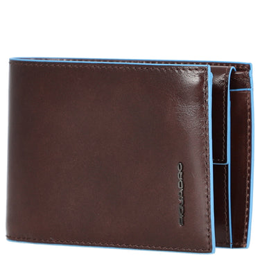 Piquadro Blue Square - Herrengeldbörse 4cc 12.5 cm (mahogany) - Markenkoffer