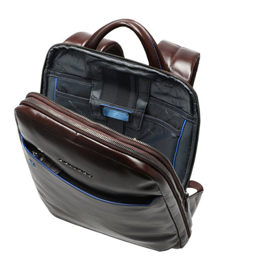 Piquadro Blue Square - Rucksack 14" 37 cm (mahogany) - Markenkoffer