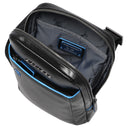 Piquadro Blue Square - Umhängetasche 22 cm (black) - Markenkoffer