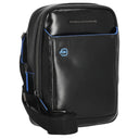 Piquadro Blue Square - Umhängetasche 23 cm (black) - Markenkoffer