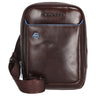 Piquadro Blue Square - Umhängetasche 23 cm (mahogany)