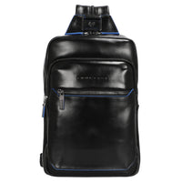 Piquadro Blue Square - Umhängetasche 30.5 cm (black) - Markenkoffer