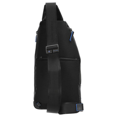 Piquadro Blue Square - Umhängetasche 36 cm (black) - Markenkoffer