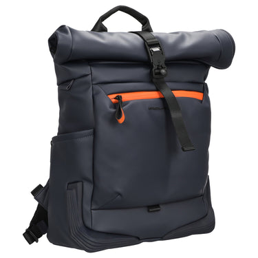 Piquadro Corner - Rolltop Rucksack 15.6" 47 cm (blue) - Markenkoffer