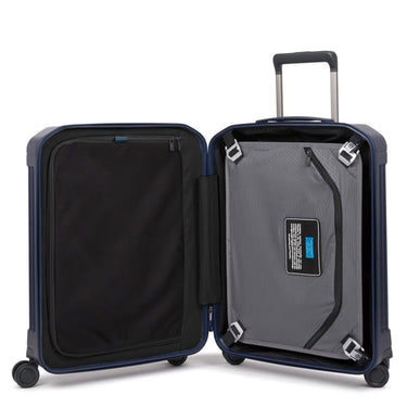 Piquadro PQ - Light - Ultra Slim 4 - Rollen - Kabinentrolley 55 cm (matt blue) - Markenkoffer
