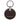 Porsche Design Circle - Schlüsselanhänger 9 cm (dark brown) - Markenkoffer
