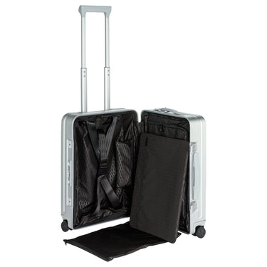 Porsche Design Roadster Aluminium - 4 - Rollen - Kabinentrolley S 55 cm (silver) - Markenkoffer