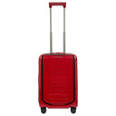 Porsche Design Roadster Hardcase - 4-Rollen-Kabinentrolley mit Vortasche S 55 cm (carminrot)