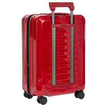 Porsche Design Roadster Hardcase - 4 - Rollen - Kabinentrolley mit Vortasche S 55 cm (carminrot) - Markenkoffer