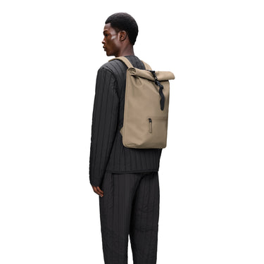 Rains Rolltop - Rucksack 16" 48 cm (beige) - Ansicht 4