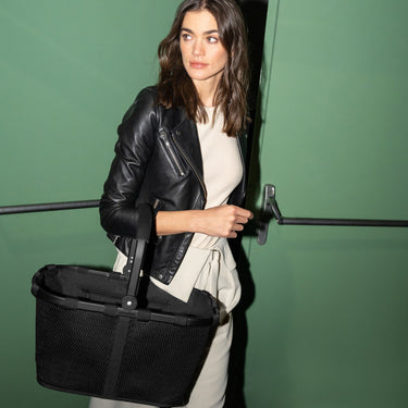 reisenthel carrybag - Einkaufskorb (mesh black) - Markenkoffer